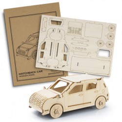Executive Games - BRANDCRAFT Hatchback Car Wooden Model