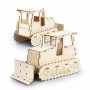 Executive Games - BRANDCRAFT Bulldozer Wooden Model