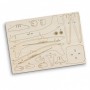 Executive Games - BRANDCRAFT Jet Plane Wooden Model