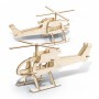 Executive Games - BRANDCRAFT Helicopter Wooden Model