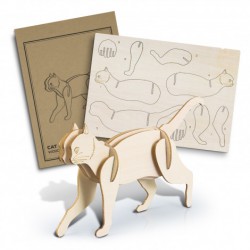 Executive Games - BRANDCRAFT Cat Wooden Model