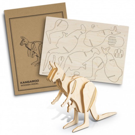 BRANDCRAFT Kangaroo Wooden Model