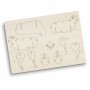 Executive Games - BRANDCRAFT Sheep Wooden Model