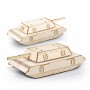 Executive Games - BRANDCRAFT Tank Wooden Model