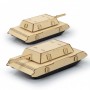 Executive Games - BRANDCRAFT Tank Wooden Model
