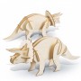 BRANDCRAFT Triceratops Wooden Model