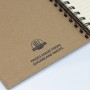 Promotional Journals & Noteboooks - Sugarcane Paper Spiral Notebook