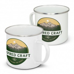 Travel Mugs - Bendigo Enamel Mug 500ml - Full Colour