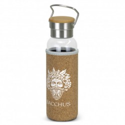 Drink Bottles - Glass - Nomad Glass Bottle 600ml - Cork Sleeve