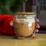Reusable Coffee Cups - Glass - NATURA Azzurra Glass Cup - 250ml
