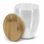 Reusable Coffee Cups - Glass - NATURA Azzurra Glass Cup - 350ml