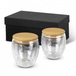 Reusable Coffee Cups - Glass - Azzurra Glass Set - 250ml