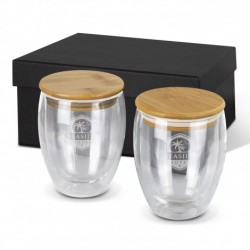 Reusable Coffee Cups - Glass - Azzurra Glass Set - 350ml