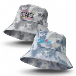 Wide Brim Hats - Juniper Tie Dye Bucket Hat