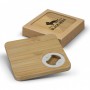 Coasters - Bamboo Bottle Opener Coaster Set of 2 - Square