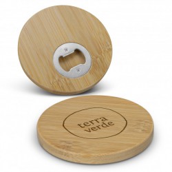 Coasters - Bamboo Bottle Opener Coaster - Round