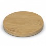 Bamboo Bottle Opener Coaster - Round