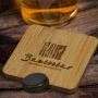 Coasters - Bamboo Bottle Opener Coaster - Square