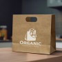 Paper Bags - Large Die Cut Paper Bag Landscape