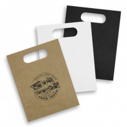 Paper Bags - Medium Die Cut Paper Bag Portrait