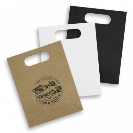 Paper Bags - Medium Die Cut Paper Bag Portrait