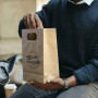Paper Bags - Medium Die Cut Paper Bag Portrait