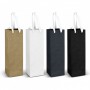 Paper Bags - Wine Ribbon Handle Paper Bag
