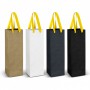 Paper Bags - Wine Ribbon Handle Paper Bag