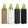 Paper Bags - Wine Ribbon Handle Paper Bag