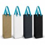 Paper Bags - Wine Ribbon Handle Paper Bag