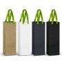 Paper Bags - Champagne Ribbon Handle Paper Bag