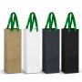 Paper Bags - Champagne Ribbon Handle Paper Bag