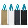 Paper Bags - Champagne Ribbon Handle Paper Bag