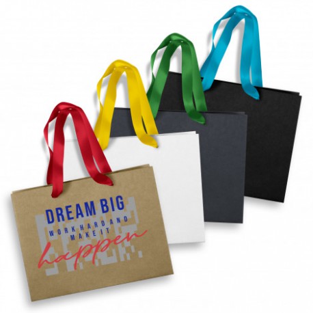 Paper Bags - Medium Ribbon Handle Paper Bag