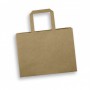 Paper Bags - Medium Flat Handle Paper Bag Landscape