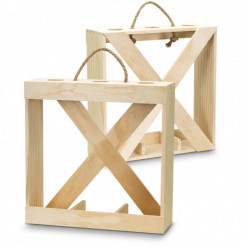 Wine & Bar Accessories - Catalonia Wine Crate - Triple