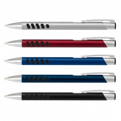 Metal Promotional Pens - Panama Grip Pen Metal