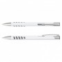 Metal Promotional Pens - Panama Grip Pen Metal - White Barrel