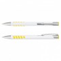 Metal Promotional Pens - Panama Grip Pen Metal - White Barrel