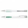 Metal Promotional Pens - Panama Grip Pen Metal - White Barrel