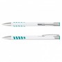 Metal Promotional Pens - Panama Grip Pen Metal - White Barrel