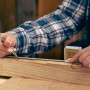Printed Tape Measures - Bamboo Tape Measure Key Ring