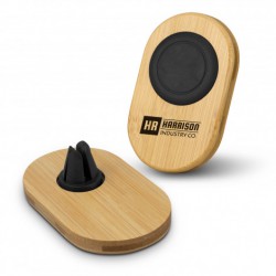 Bamboo Car Phone Holder