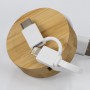 USB Hubs & Cables - Bamboo Retractable Charging Cable