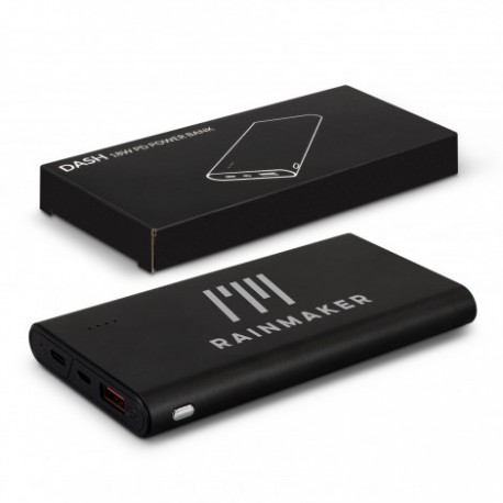 Custom Printed Lanyards - Dash 18W PD Power Bank