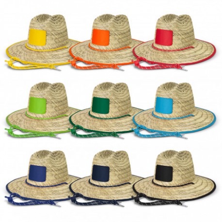 Straw Hats - Tiki Straw Hat
