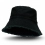 Wide Brim Hats - Raw Edge Bucket Hat