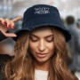 Wide Brim Hats - Raw Edge Bucket Hat