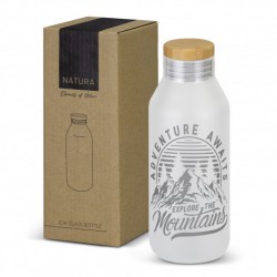 Stubby Holders - NATURA Ida Glass Bottle 600ml