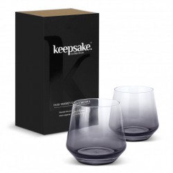 Coffee Gift Sets - Keepsake Dusk Whiskey Glass Set of 2 - 400ml